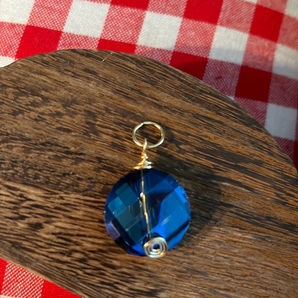 Sapphire stone hand crafted